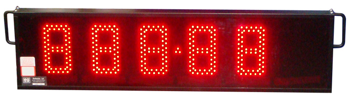 Timer Display red